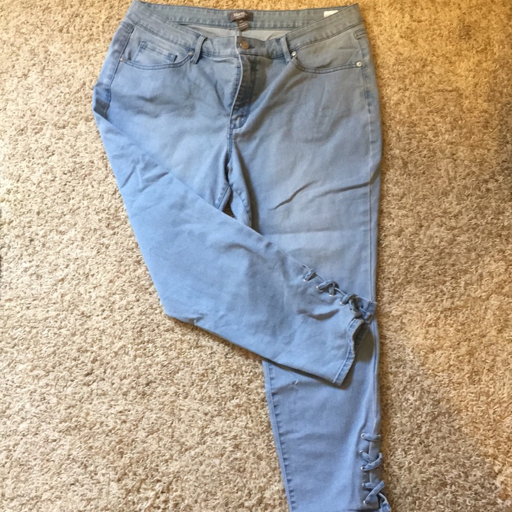 Martha Stewart crop jeans